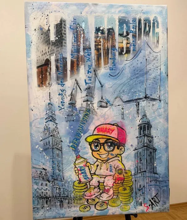 Pop Art HAMBURG – SHARY ICON - S-Art Edition