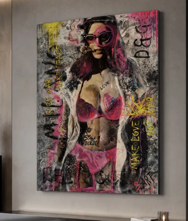 Pop Art NEON SEDUCTION